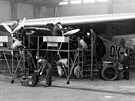 U naich státních aerolinií létalo v období 1930 a 1938 est kus letadel Avia...
