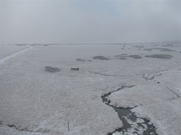 Stejn jako pár kilometr od Snky, na Luní boud.