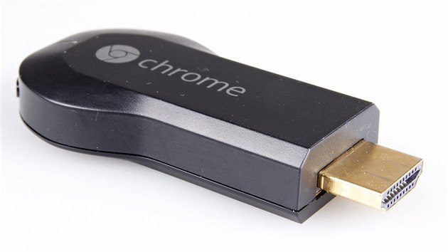 Miniaturní HDMI streamer Chromecast. 