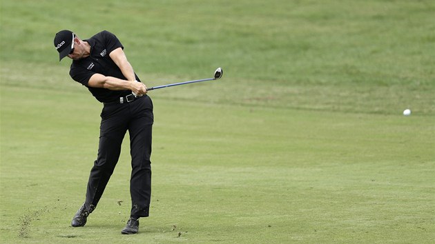 Henrik Stenson ve finlovm turnaji evropsk PGA Tour. 