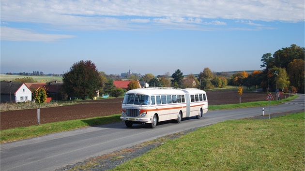 První eský kloubový autobus koda 706 RTO-K.