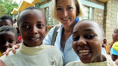 Ellen Mlátilíková je jednou z lenek Lions clubu, který finann pomáhá v Keni.