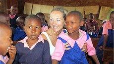 Ellen Mlátilíková je jednou z lenek Lions clubu, který finann pomáhá v Keni.