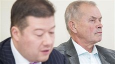 Tomio Okamura a otec jeho přítelkyně Pavel Talaš. Tomio Okamura a otec jeho přítelkyně Pavel Talaš.