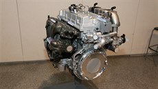 Motor Hyundai GDCI spaluje benzin, ale funguje jako nafťák. Motor Hyundai GDCI spaluje benzin, ale funguje jako nafťák.