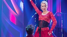 Anna Polívková a Michal Kurti ve StarDance VI (16. listopadu 2013)