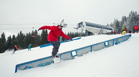 Snowpark ve pindlerov Mlýn