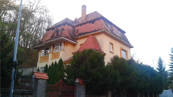 Storchova vila v Bartoov ulici na praské Zbraslavi.