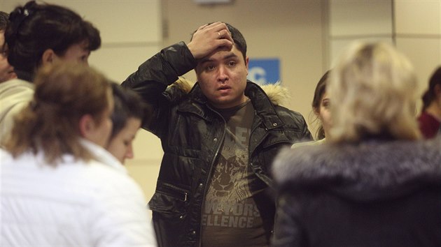 Obyvatel Kazan truchl za 49 obt leteckho netst (18. listopadu 2013)