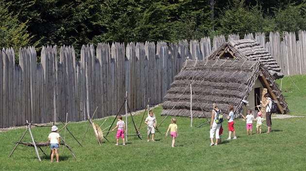 Archeopark v Chotbuzi na Karvinsku.