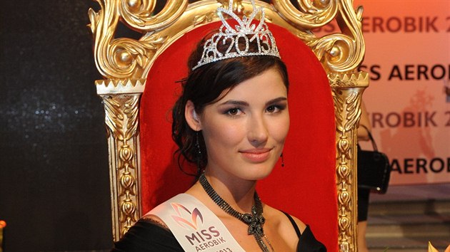 Devatenctilet Lenka Kocinov ze Vestar je Miss aerobik 2013