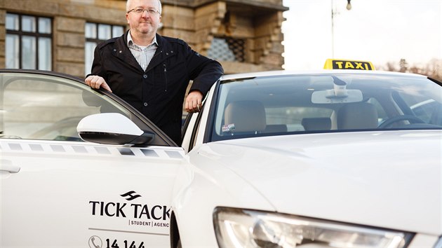 Radim Janura, zakladatel a vlastnk Student Agency, pedstavil projekt prask taxisluby Tick Tack, do kter vstoupil a kterou chce konkurovat zavedenm praskm taxi spolenostem.