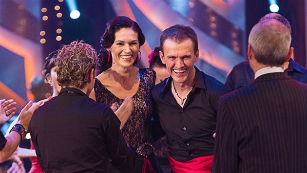 árka Kapárková a Jan Tománek ve StarDance VI skonili (23. listopadu 2013).