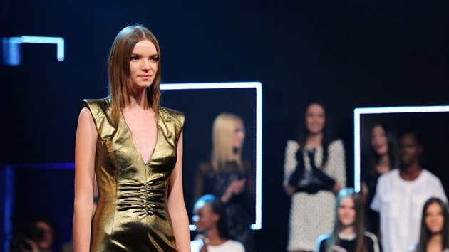 eka Eva Klmkov v n vyhrla svtov finle Elite Model Look (27. listopadu 2013).