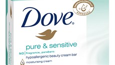 Krémová tableta Pure & Sensitive od Dove je ideální pro jemné itní citlivé...