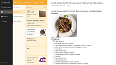 Do OneNote jde nov nasdílet nejen odkazy, ale i celé ásti text i s obrázky.