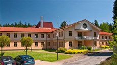 Areál léčebny dlouhodobě nemocných v Háji u Ledče nad Sázavou. Areál léčebny dlouhodobě nemocných v Háji u Ledče nad Sázavou.