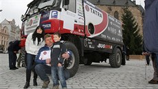 Jezdec Martin Kolomý pedstavil v Plzni Tatru pro Rallye Dakar, která stratuje...