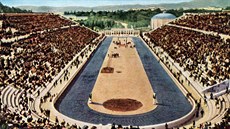 Ten první. Stadion Panathinaiko, kde dolo v roce 1896 k obnovení tradice...