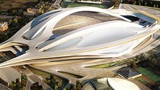 Vize 2020 Projekt Olympijského stadionu pro hry v Tokiu 2020. Dnes na tomto... Vize 2020 Projekt Olympijského stadionu pro hry v Tokiu 2020. Dnes na tomto...