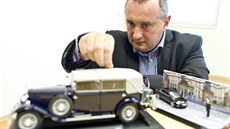 Radek Bukovský, spolumajitel firmy Abrex vyrábjící modely aut.