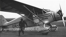 Stinson Baovy letky krátce ped letem do Záhebu v íjnu 1934