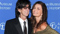 Pavlína Poízková a její manel Ric Ocasek (21. listopadu 2013)