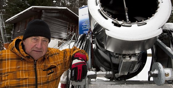 éf lyaského areálu v Zadní Telnici na Ústecku Jindich Holinger