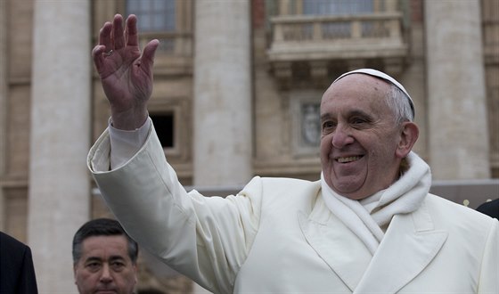 Pape Frantiek na Svatopetrském námstí (4. prosince)