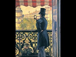 Gustave Caillebotte - Mu  na balkón