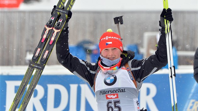 Veronika Vtkov v Hochfilzenu vybojovala druh msto ve sprintu.