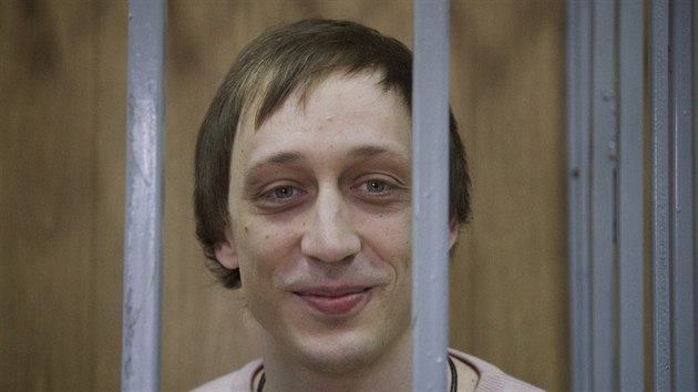 Pavel Dmitrienko ped ruskm soudem (3. prosince)