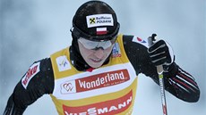 Polská běžkyně na lyžích Justyna Kowalczyková Polská běžkyně na lyžích Justyna Kowalczyková