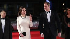 Princ William a jeho manelka Kate (5. prosince 2013)