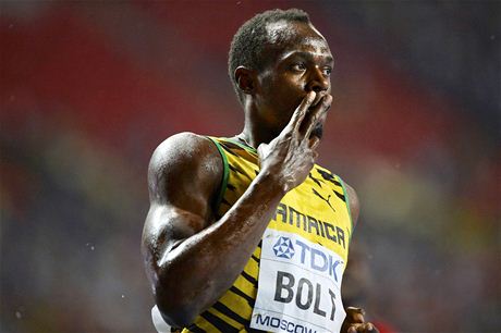 TRADINÍ TAHÁK. Usain Bolt si Zlatou Tretru oblíbil a svou úastí potí fanouky také letos.