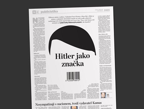 MF DNES získala grafického Oscara za stránku s Hitlerem