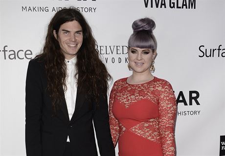 Kelly Osbourne se svým bývalým snoubencem (12. prosince 2013)