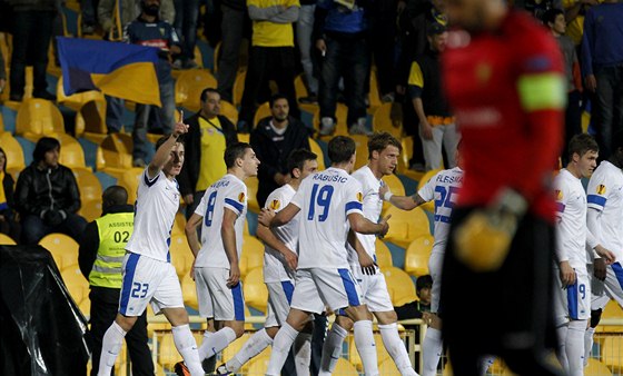 Josef ural (vlevo) vstelil krásnou branku a poslal Liberec do vedení. 