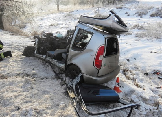 Tragická nehoda v Mladých Bukách na Trutnovsku (17.12. 2013)