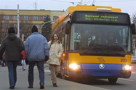 S útoky erných pasaér se revizoi ve Zlín setkávají zhruba ptkrát ron. Ilustraní snímek