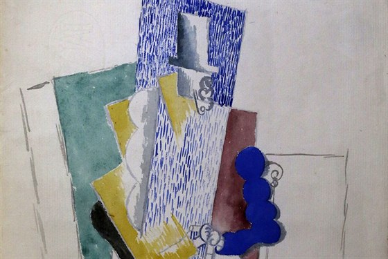 Pablo Picasso, Mu s gibusem, 1914