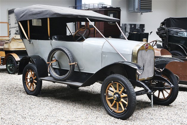 Praga Alfa z roku 1913.