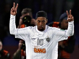 Ronaldinho slav gl na MS klub, v Marraki za Atltico Mineiro prv...