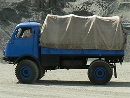 Tatry 805 se pouívaly díky svým jízdním vlastnostem také k zásobování horských...