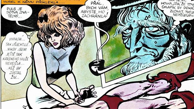 Z komiksu Muriel a andělé