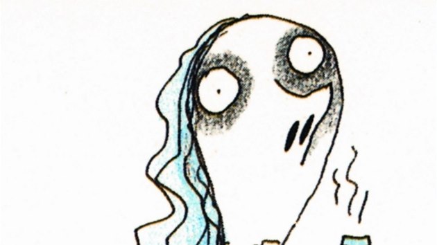 Tim Burton: ilustrace ke knize stikova smutn smrt a jin pbhy