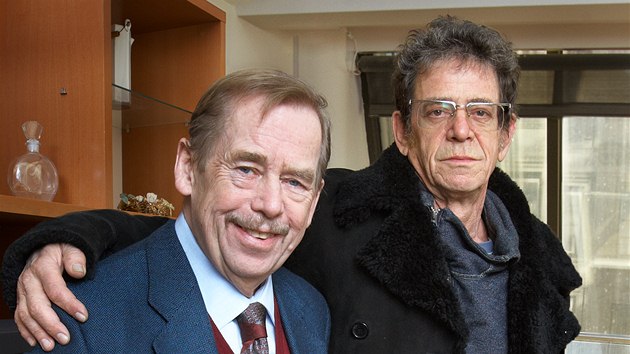 Vclav Havel a Lou Reed