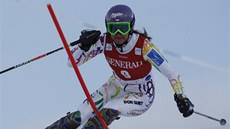Sjezdařka Šárka Strachová ve slalomu v Levi Sjezdařka Šárka Strachová ve slalomu v Levi