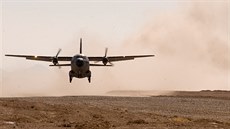 Letoun G.222 (C-27A Spartan) v Afghánistánu. Nkolik stroj získali Afghánci od...