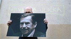 Vladimír Morávek, ulička Václava Havla Vladimír Morávek, ulička Václava Havla